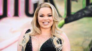 Trisha Paytas smiling during pregnancy tour, now mom of three