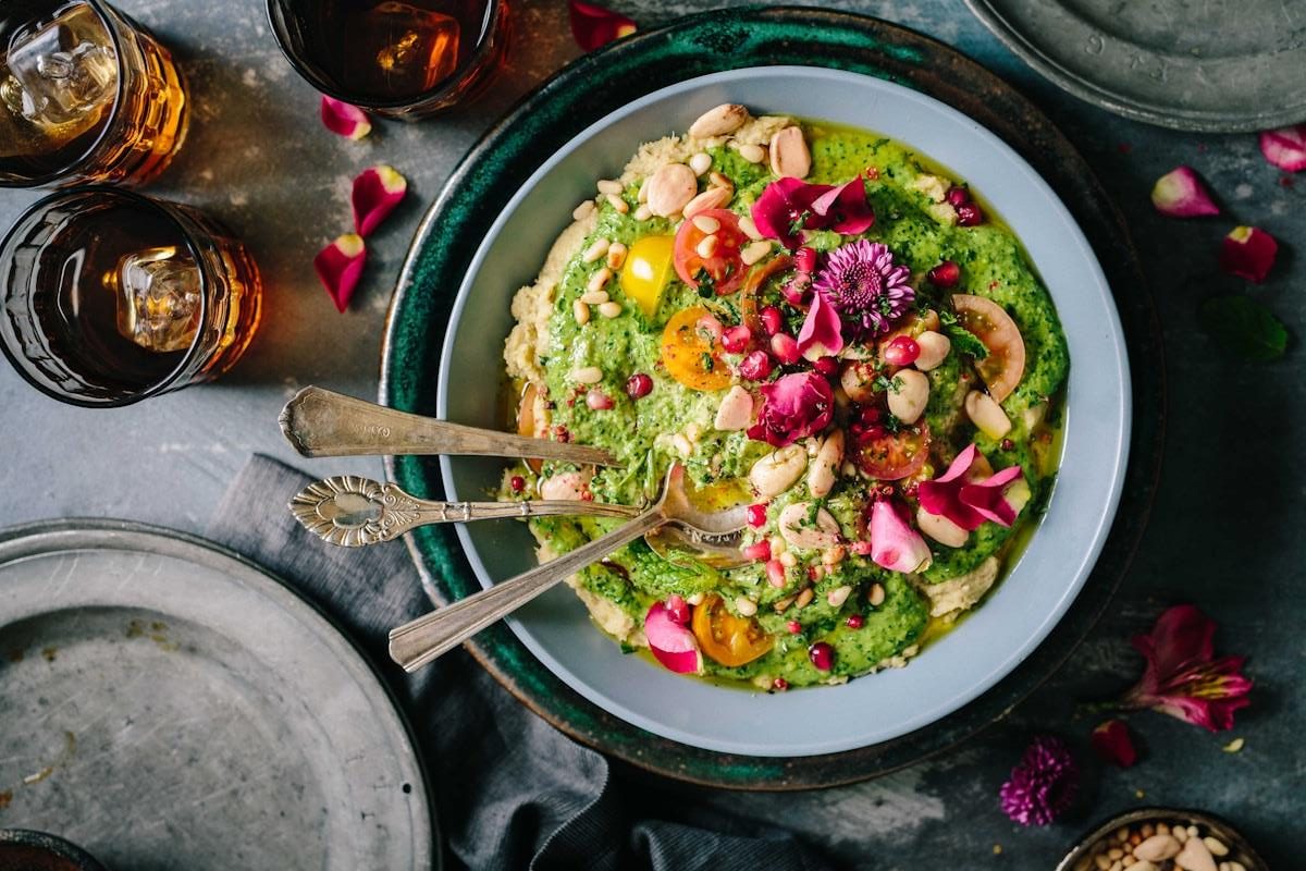 Vegan food in Detroit including burgers, bowls, and soul food