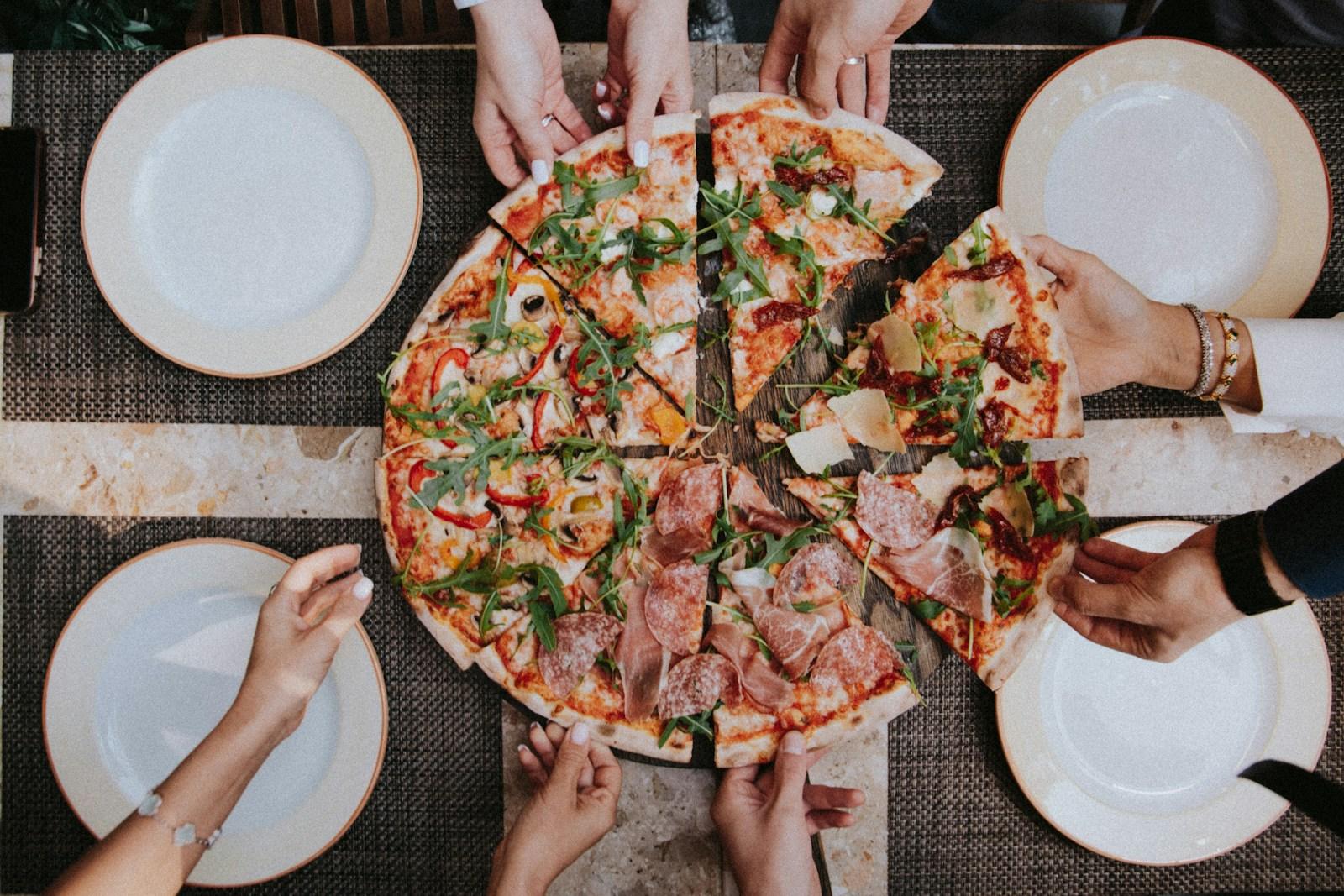 Detroit pizza map with deep dish and wood-fired slices