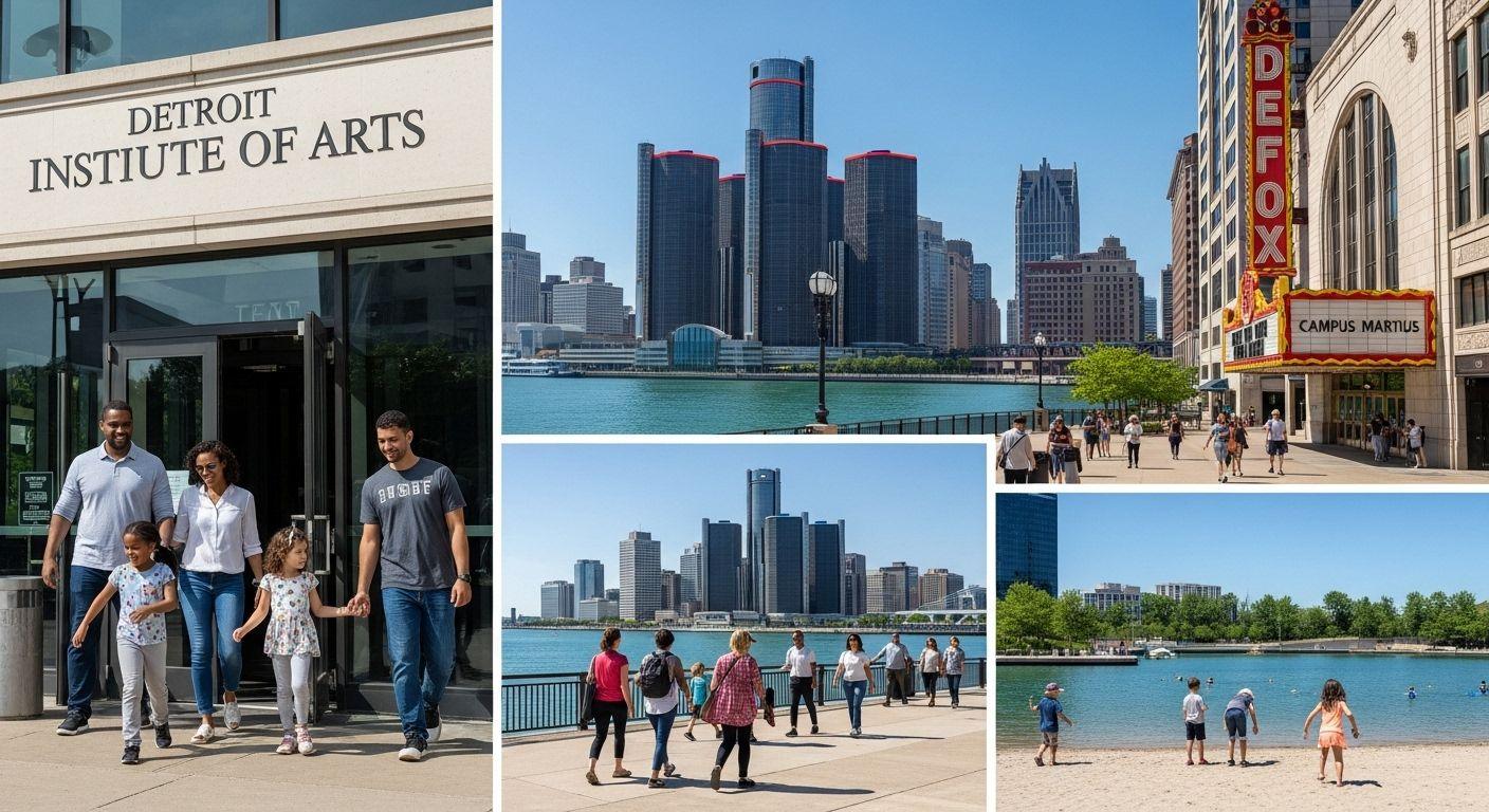 Downtown Detroit Must sees