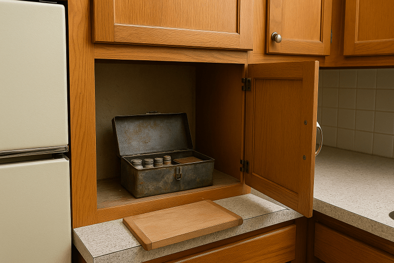 After a Couple Noticed Their Kitchen Cabinet Felt Warmer Than the Rest, What They Found Behind It Left Them Stunned