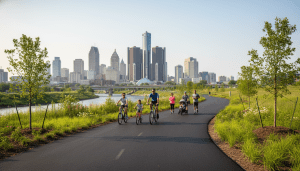 Detroit Neighborhoods Brace for Transformation as Joe Louis Greenway Expansion Continues
