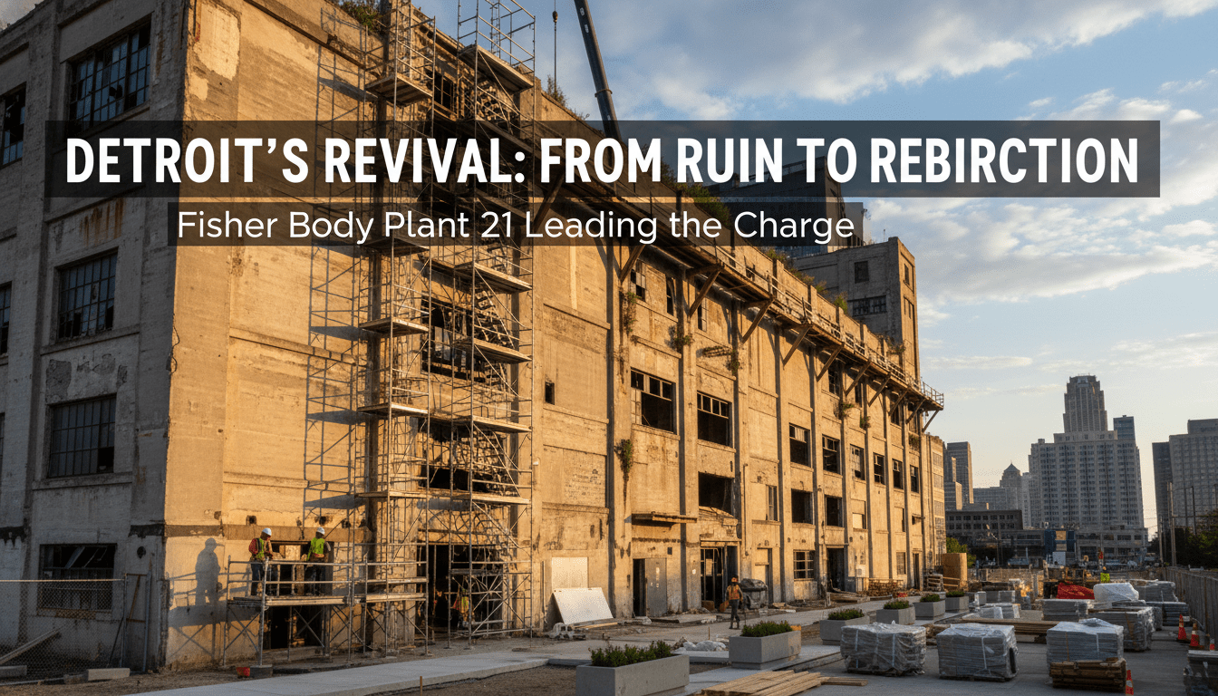 Fisher Body Plant Redevelopment Moves Forward With New City Council Approvals