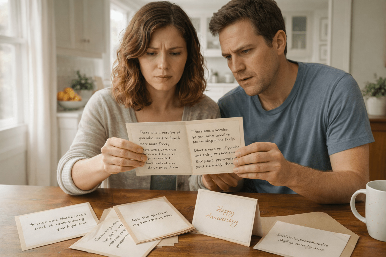 The Year They Kept Receiving Anniversary Cards for a Marriage That Wasn’t Theirs