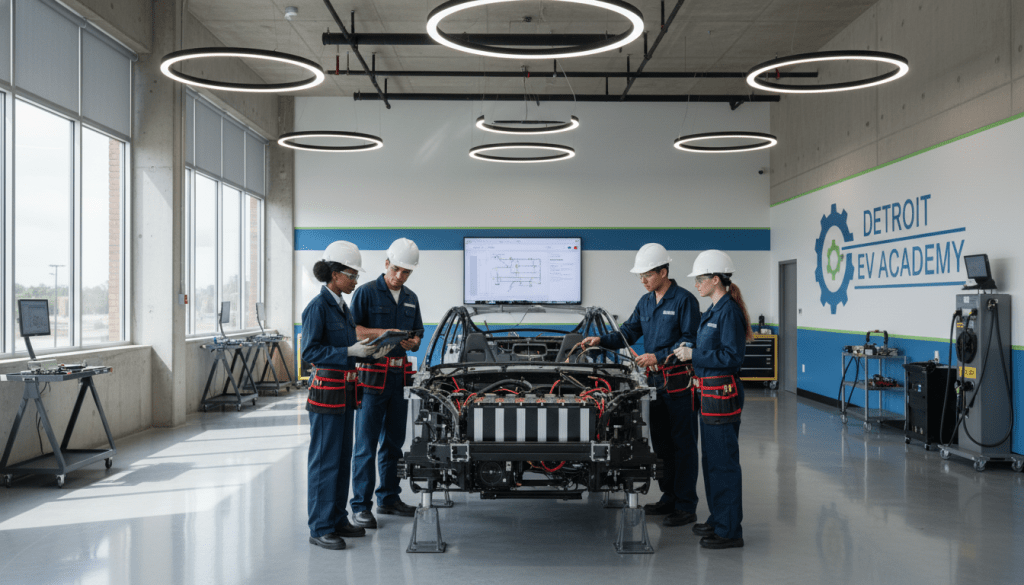 Powering the Transition: Detroit EV Workforce Training Ramps Up to Meet Industry Demand