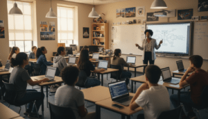 Detroit Educators Seek Balance Between Technology-Enhanced Learning and Human Connection