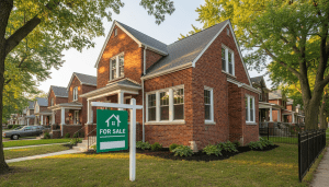 A renovated home for sale illustrating high Detroit housing demand