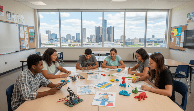 Detroit Innovators Adopt Art-Based Learning to Forge Future Problem Solvers