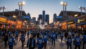 Detroit Lions Success Fuels Major Economic Boost for Downtown Businesses