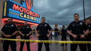 Detroit Police Take Protesters Into Custody Outside MotorCity Casino Ahead of Trump Speech