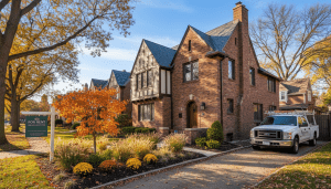 Renovated brick home in a neighborhood representing the changing landscape of real estate investing Detroit