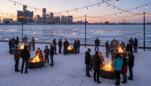 Detroit’s Winter Economy Boosted by Expanded Public Spaces and Cultural Programming