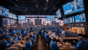 Detroit Sports Bars Experience Historic Revenue Surge Amid Lions Success and NFL Draft Preparations