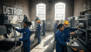 Detroit Workforce Training Initiatives Aim to Bridge the Skills Gap