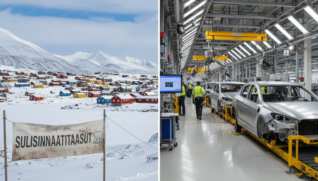 Greenland political parties influence mining rights affecting Detroit EV manufacturing