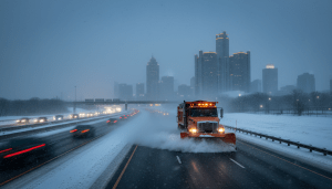 Heavy Snow Triggering Detroit Road Closures and Snow Emergency Declarations