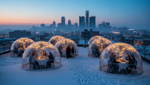 Igloo Dining in Detroit: From Pandemic Pivot to Permanent Winter Staple