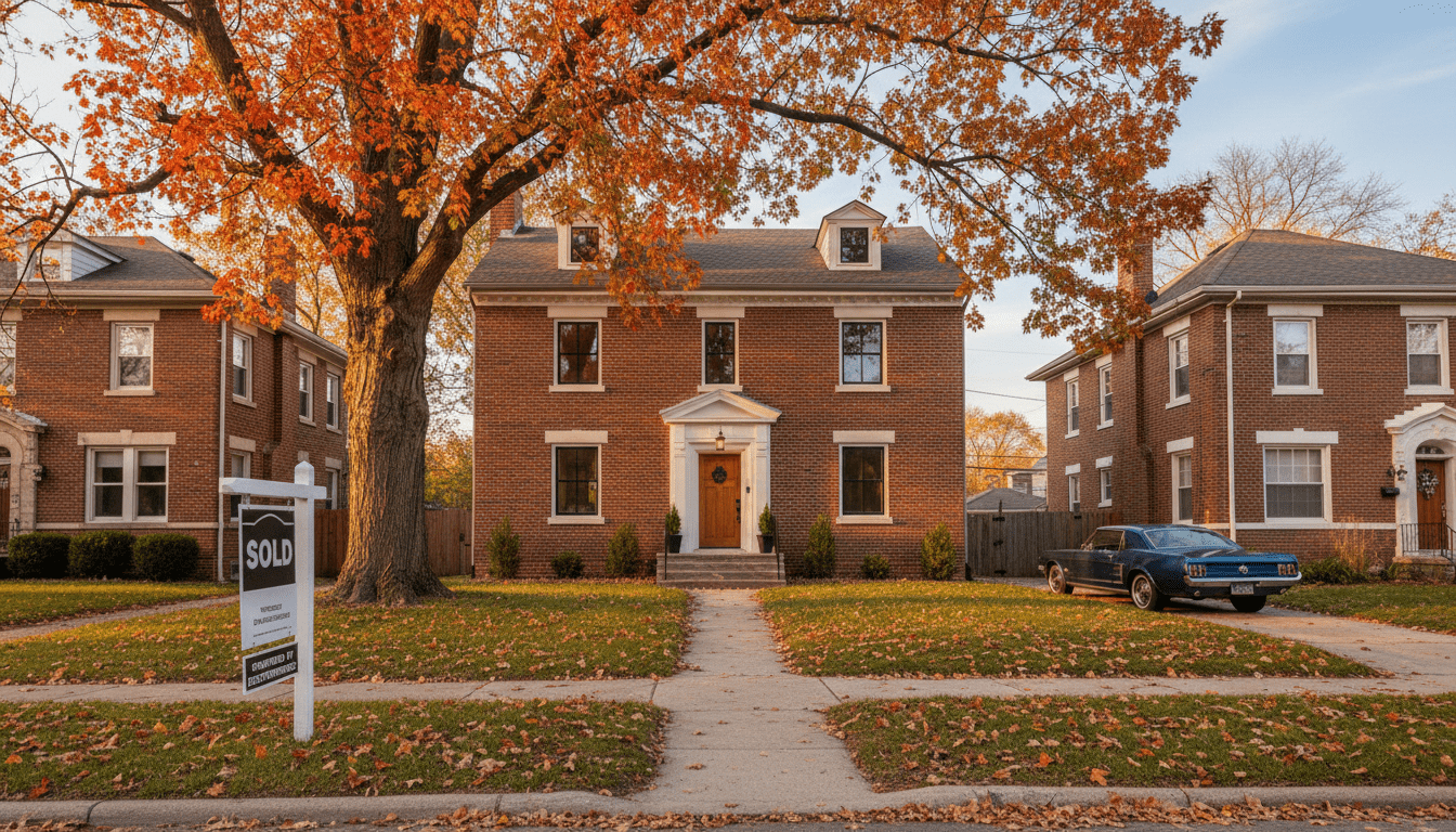 Renovated home in a historic neighborhood representing the trend of moving to Detroit