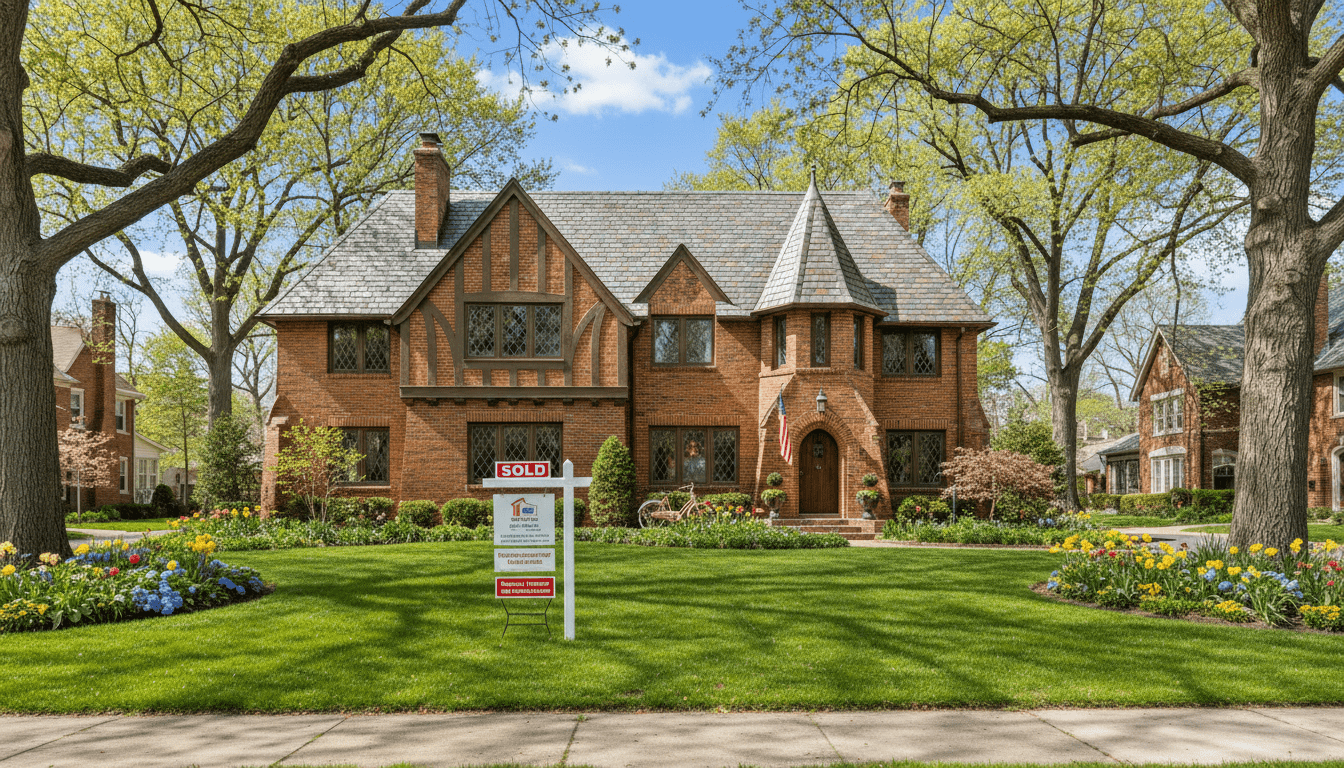 Renovated brick home representing the growth of the Detroit housing market in 2026