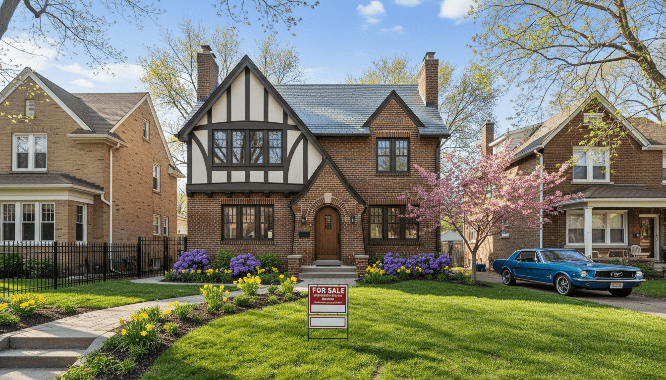 Renovated home in Detroit representing the Detroit housing market Spring 2026 forecast