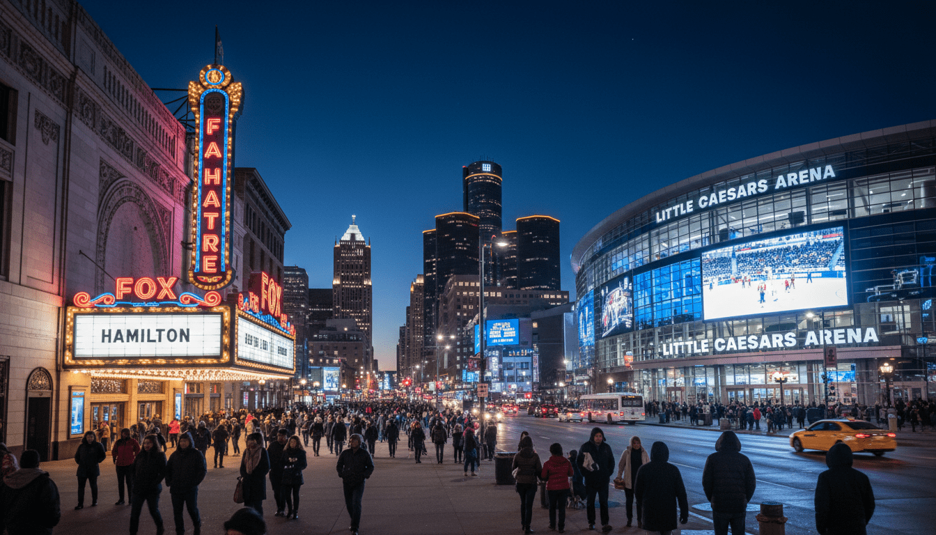 Crowds gathering outside downtown venues for Detroit concerts this month