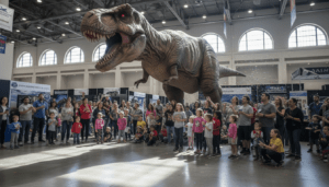 Prehistoric Giants Return: Dinosaur Adventure Sets Dates for Metro Detroit Visit