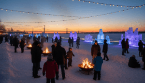 Winter Festivals in Metro Detroit Drive Community Engagement and Local Economy Amidst Freezing Temperatures