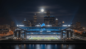 A professional look at the latest Detroit Lions news and game analysis featuring Ford Field.