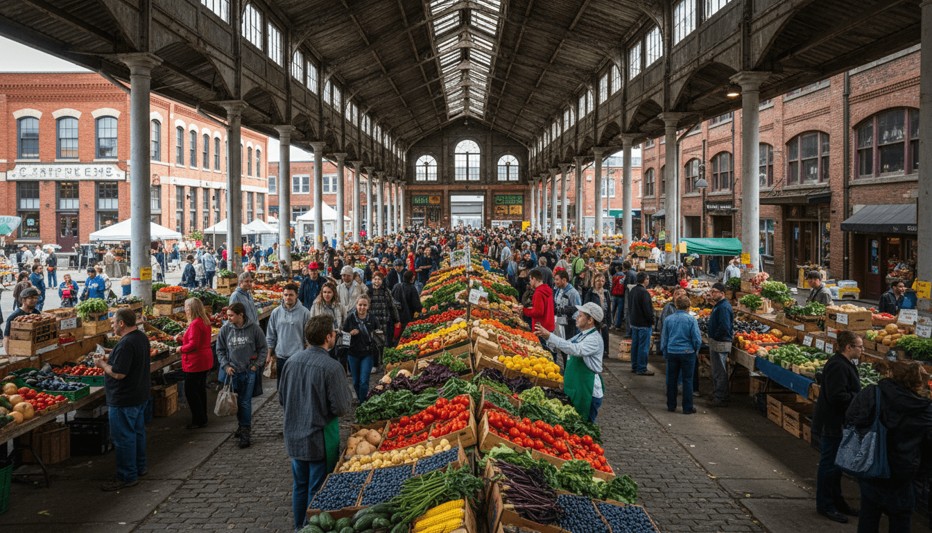 Detroit’s Eastern Market Earns National Recognition as Premier Midwest Food Destination