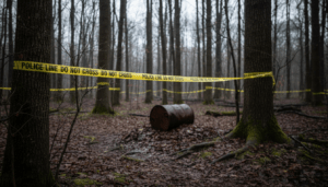 Hiker Finds Rusted Barrel in River Rouge Park; Authorities Launch Investigation