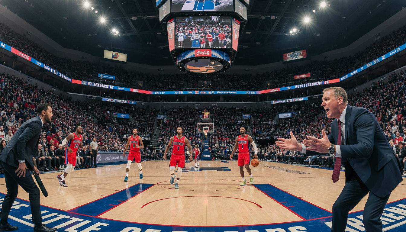 Detroit Pistons winning culture under J.B. Bickerstaff at Little Caesars Arena