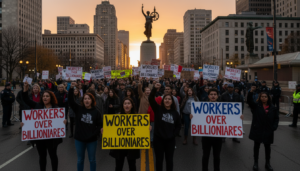 May Day Protests in Detroit Highlight ‘Workers Over Billionaires’ Message