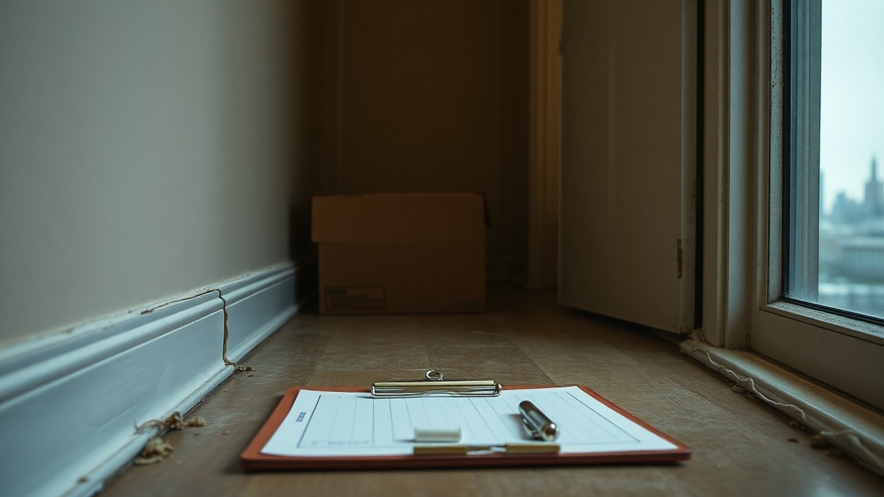 Detroit rats problem in an apartment hallway, highlighting landlord obligations for pest control