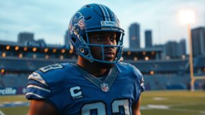Terrion Arnold held without bail: Detroit Lions cornerback in team uniform
