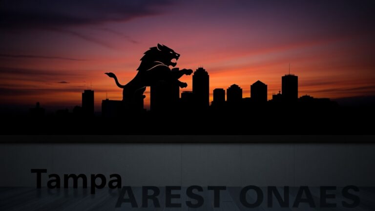 Detroit Lions Player Arrested in Tampa; Tampa Police Cite Criminal Charges