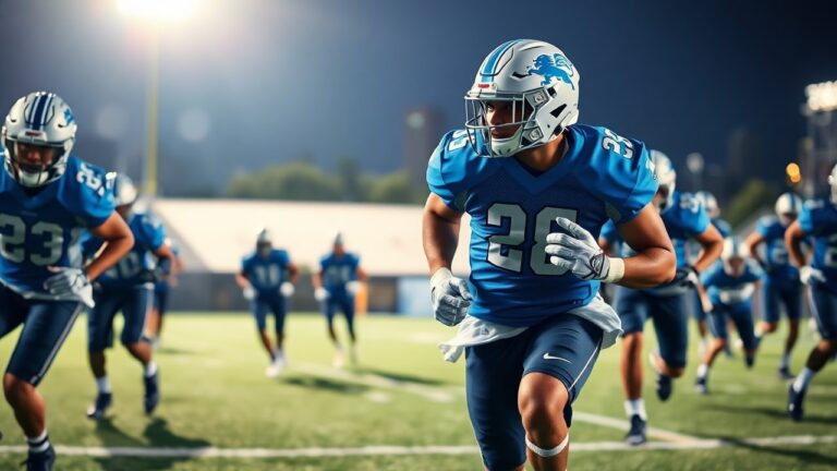 Detroit Lions Undrafted Defender Poised for Starter Role in 2026 After Strong Training Camp Buzz