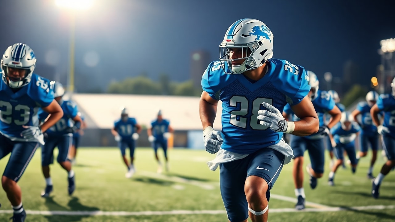 Detroit Lions undrafted defender poised for a starting lineup role in 2026 during training camp