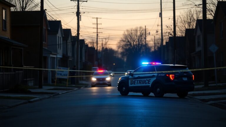 Detroit police shooting after officers met gunfire during warrant