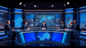 Brad Holmes and the Detroit Lions roundtable debate on NFL draft evaluation and Detroit team building