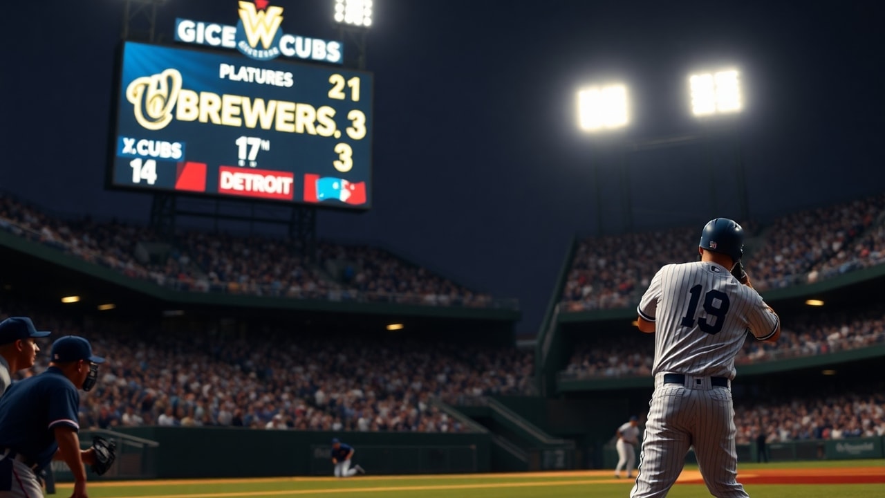 Detroit sports fans see crew missed opportunities in Brewers vs Cubs extra innings, ending Brewers 4-3 Cubs