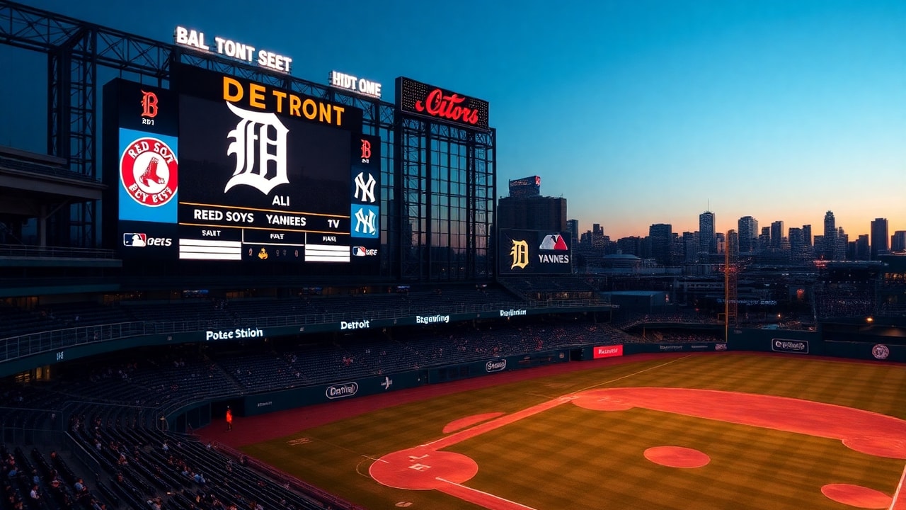 Detroit Tigers fans watching the Red Sox vs. Yankees four-game sweep reshuffle the AL East
