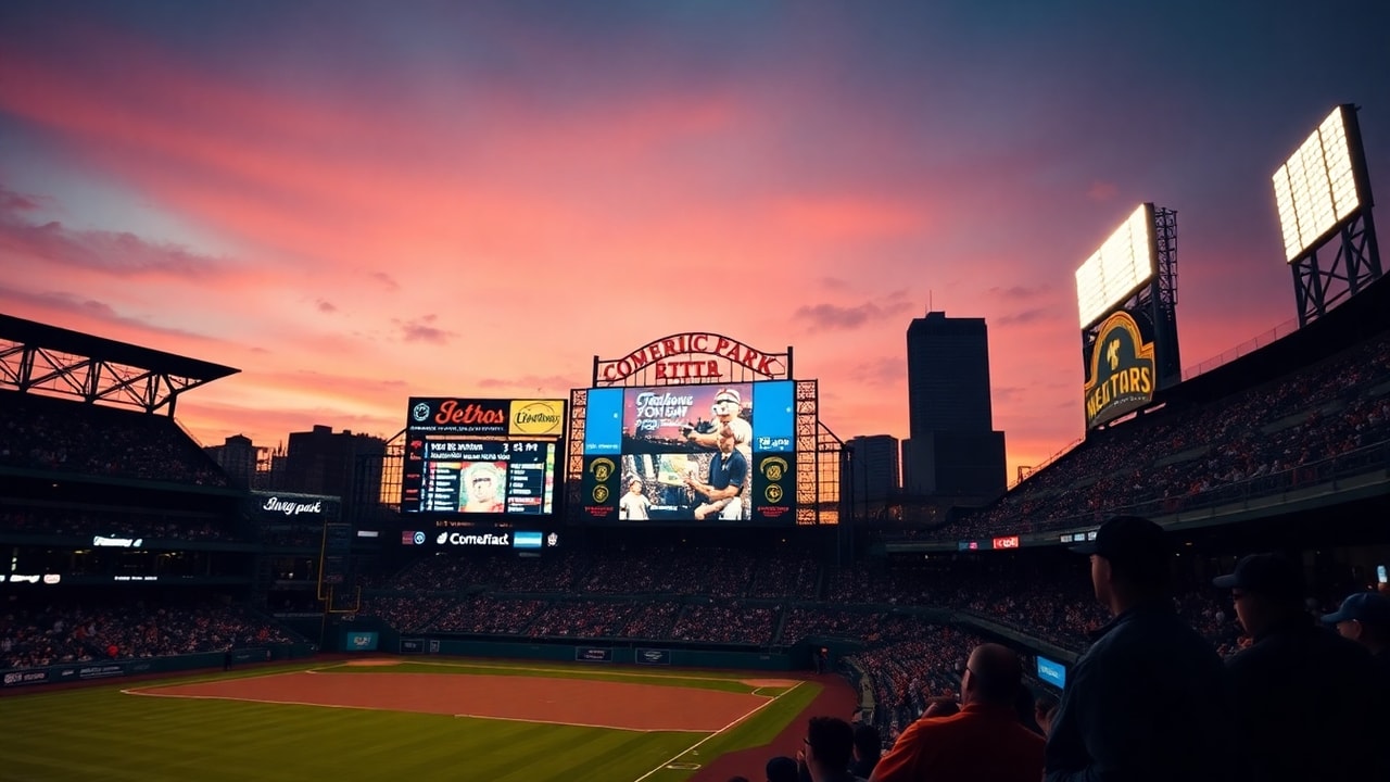 Detroit Tigers lineup announced for Tigers vs Astros series opener at Comerica Park