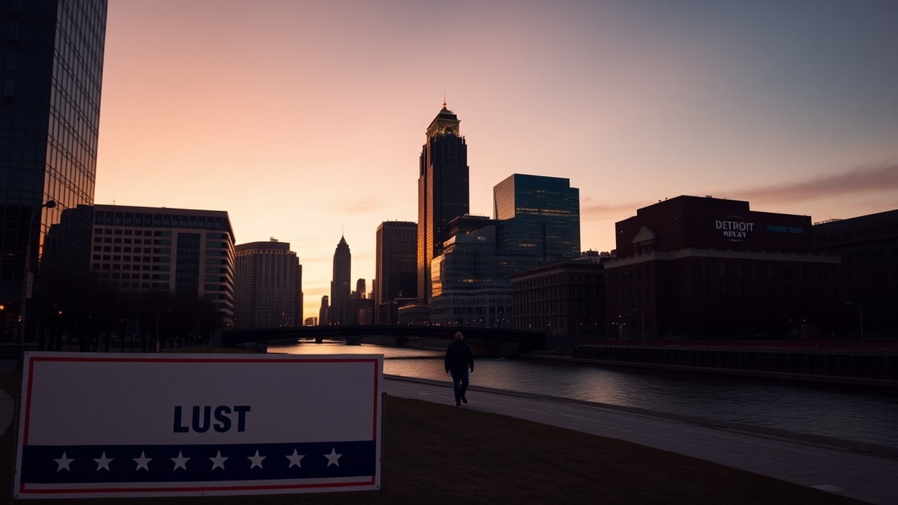 Detroit residents watch Michigan Democratic Senate race after NY primary results