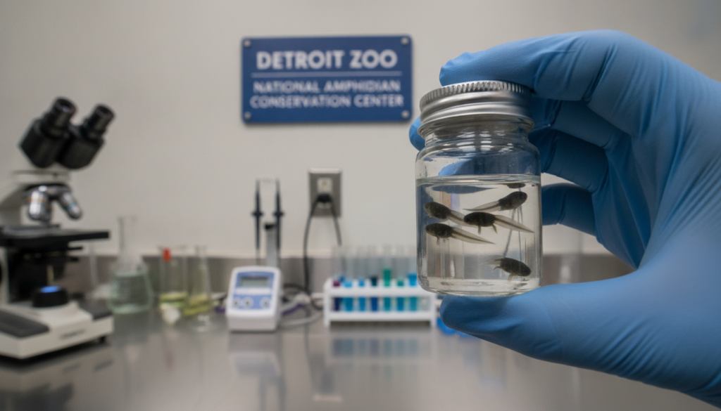Detroit Zoo Successfully Raises Thousands of Tadpoles for National Wildlife Conservation Release