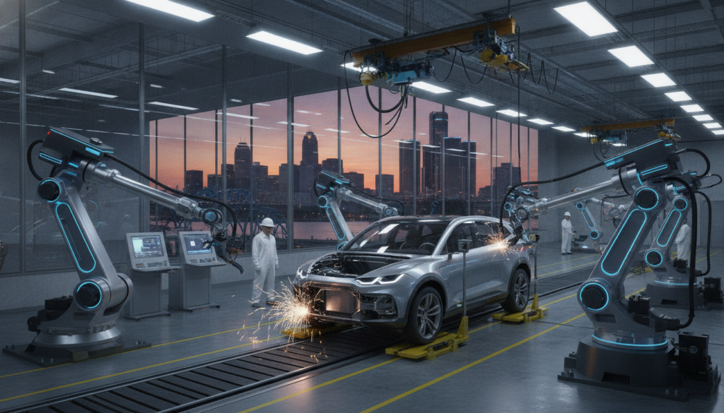 Global EV Competition Intensifies: Detroit’s Big Three Navigate a Shifting Automotive Landscape