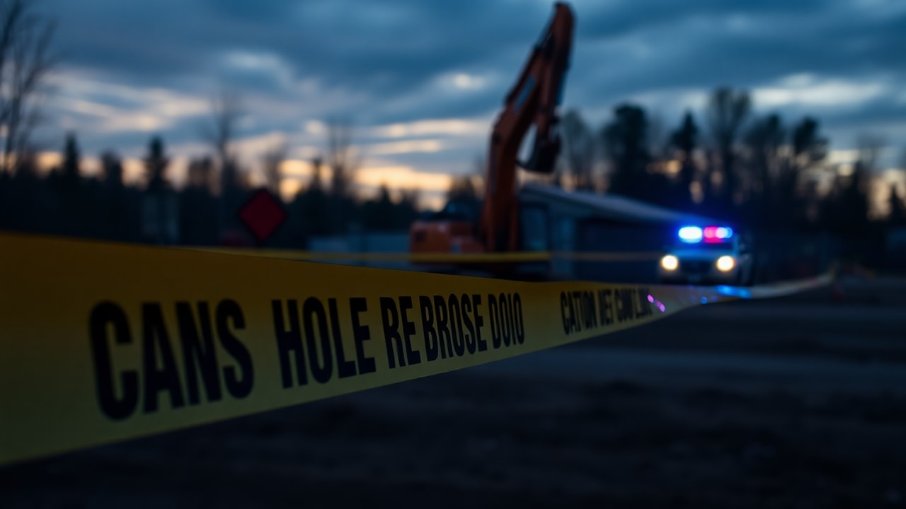 intoxicated man accused in Detroit Lakes excavator theft joyride case, Minnesota police investigation