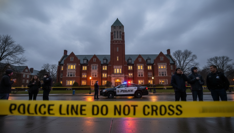 Methamphetamine Laboratory Discovered Inside Michigan State University Building Leads to Arrest