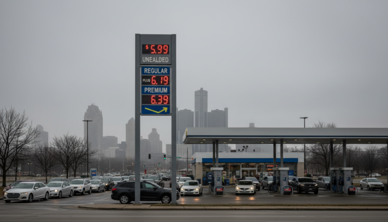 Michigan Gas Prices Spike: Detroit Drivers Face Major Morning Sticker Shock
