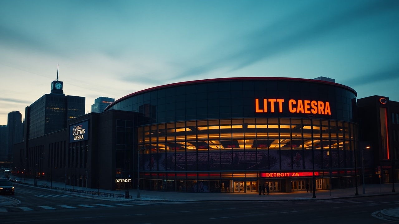 Detroit Red Wings former top pick trade rumor concept near Little Caesars Arena
