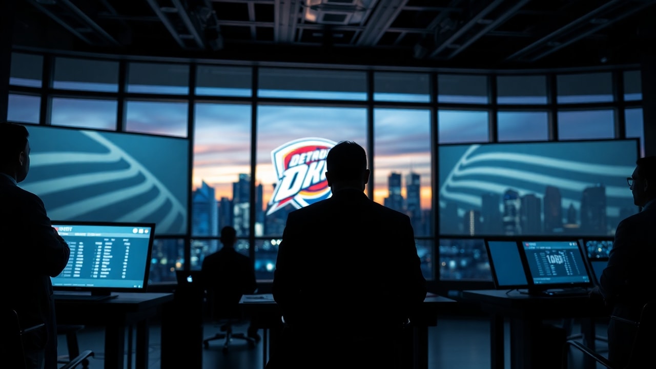 Detroit Pistons at the NBA Draft as Oklahoma City Thunder draft rumors create pressure on Detroit’s top draft target